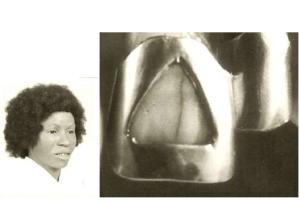 black female skeletal with tooth